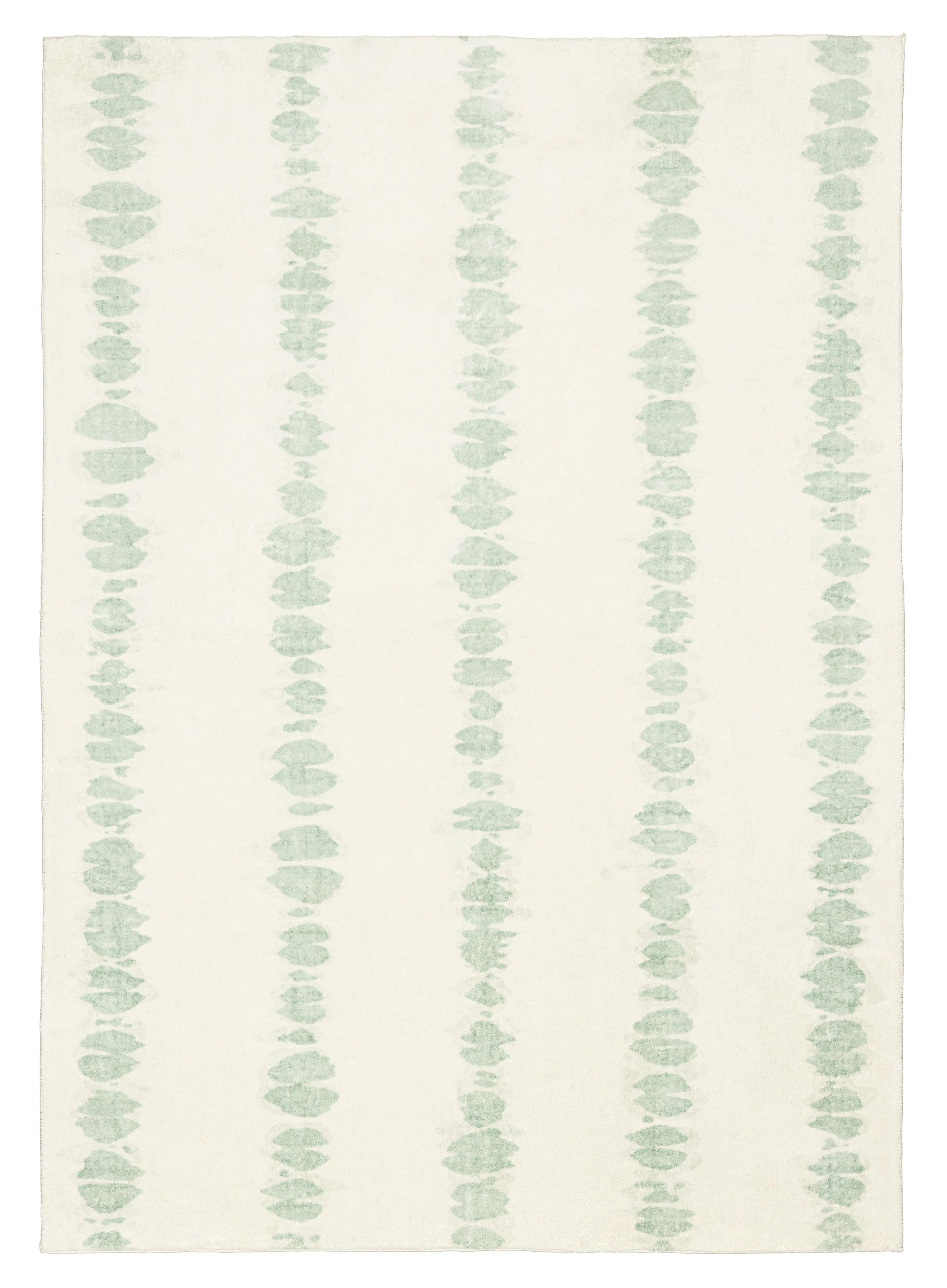 Nelia Mint Green Abstract Pattern Washable Rug *NO RETURNS UNLESS FAULTYmodern color block patchwork rug