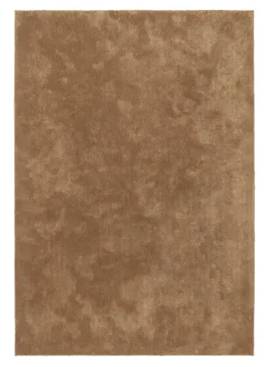 Nellie Dark Brown Shag Rugmodern color block patchwork rug