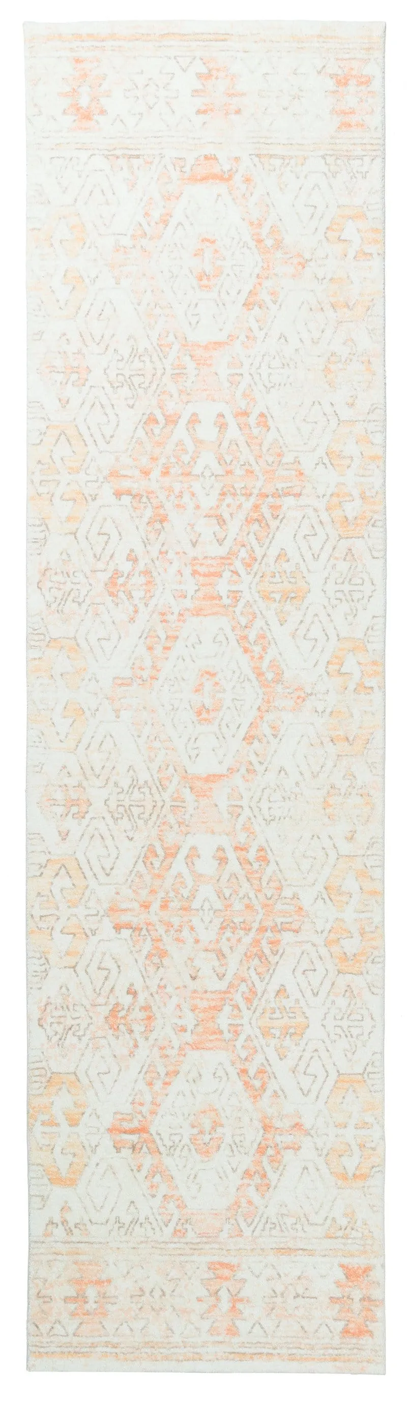 Neride Orange Washable Runner Rug *NO RETURNS UNLESS FAULTYmodern color block patchwork rug