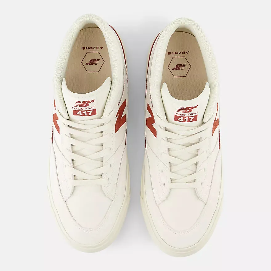 NEW BALANCE - NBNUMERIC 417 FRANKY VILLANI WHITE/RED