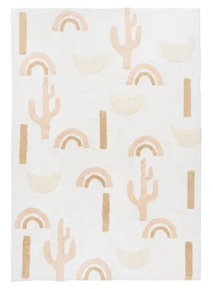 Nikita Desert Cotton Washable Rug *NO RETURNS UNLESS FAULTYmodern color block patchwork rug