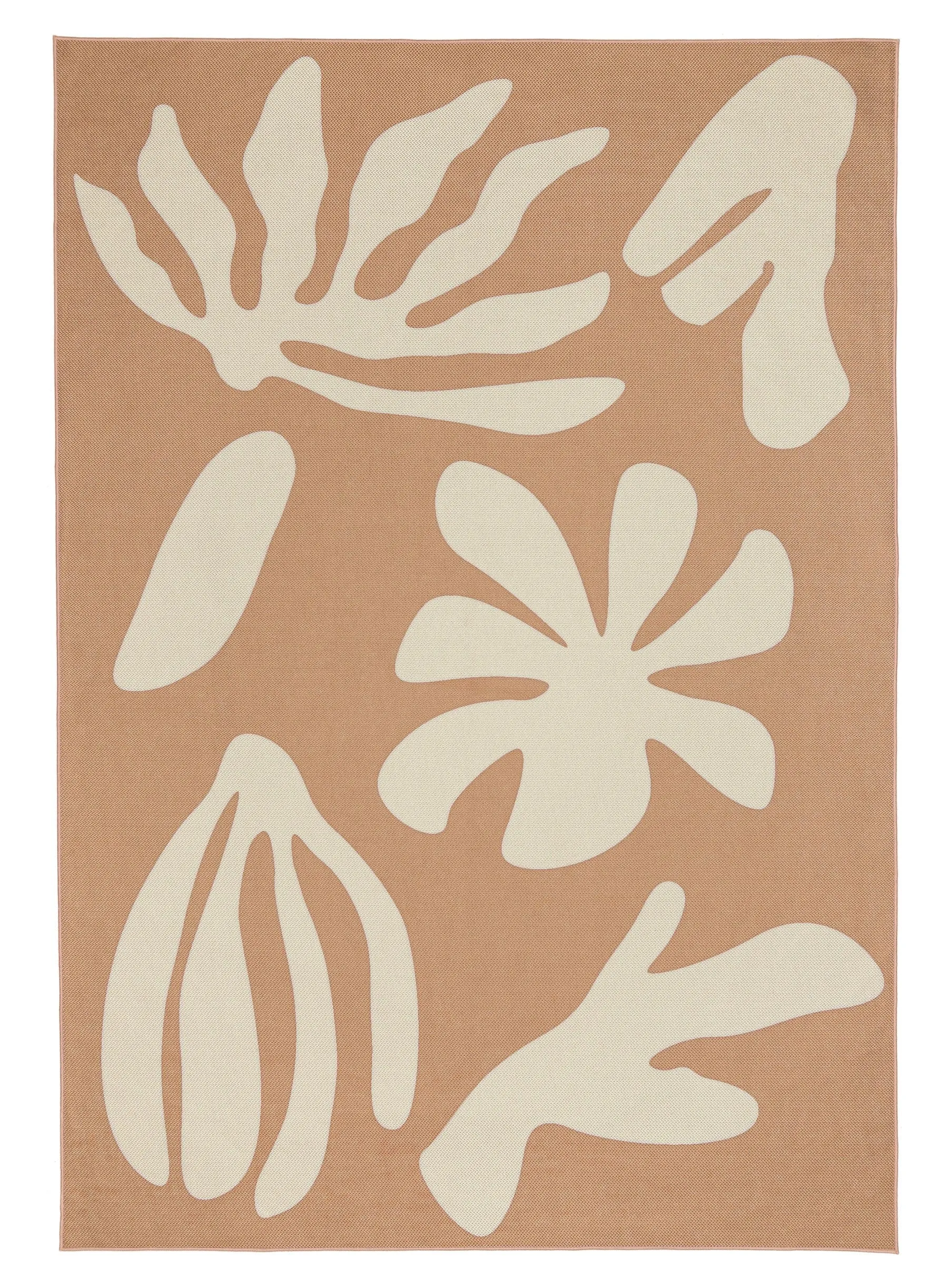 Nitara Beige Graphic Indoor Outdoor Washable Rug *NO RETURNS UNLESS FAULTYmodern color block patchwork rug