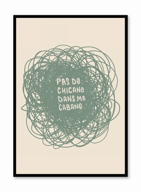 No Fighting Zone, Posterpop culture themed posters