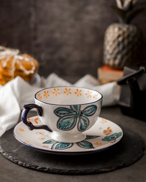 Nuevo Teacup and Saucermodern kitchen decor ,kitchen dinner set ,dinnerware 
