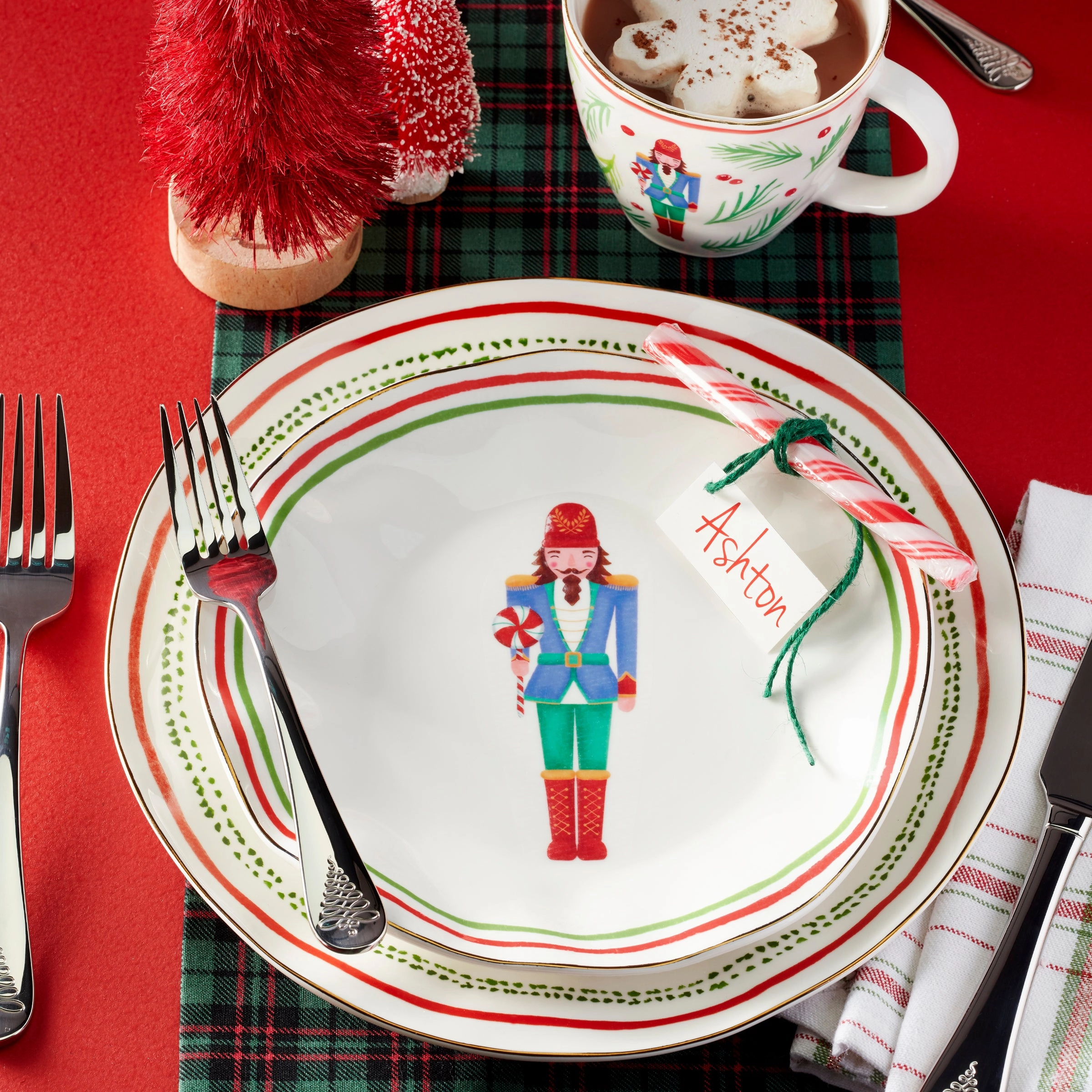 Nutcracker Dinnerware Mugs - Set of 4 - Assorted