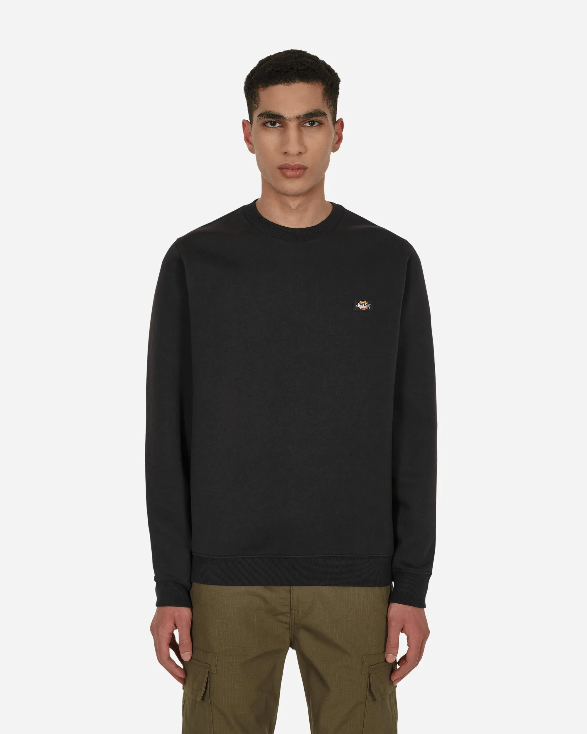 Oakport Crewneck Sweatshirt Black
