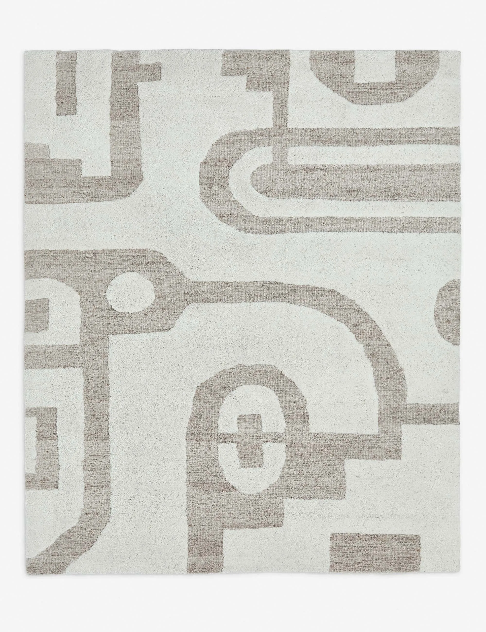 Oasis Rug by lan Byrdmodern color block patchwork rug