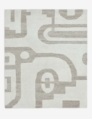 Oasis Rug by lan Byrdmodern color block patchwork rug