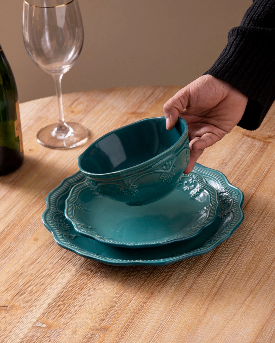 Ocean Elegance Quarter Plate