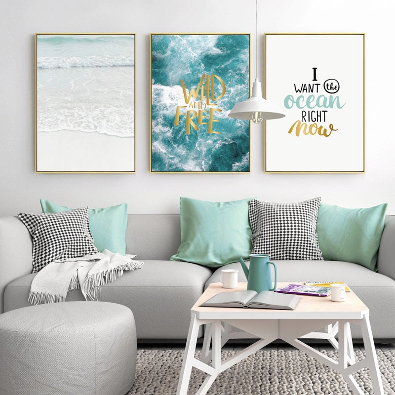 Ocean Wall Art With Framehome decor ,wall decor 