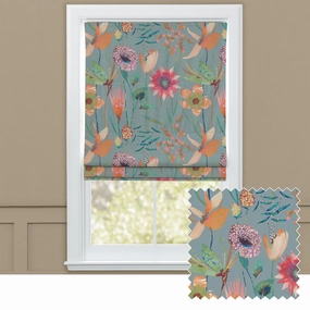 Oceania Printed Cotton Made to Measure Roman Blinds Robins Egghome decor ,wall decor 