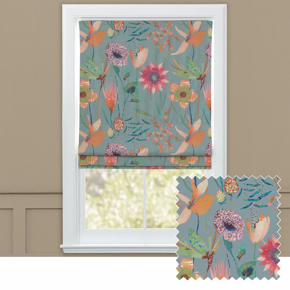 Oceania Printed Cotton Made to Measure Roman Blinds Robins Egghome decor ,wall decor 