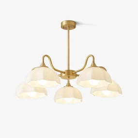 Octagonal Glass Bowl Chandelierrustic chandelier,bedroom chandelier 
