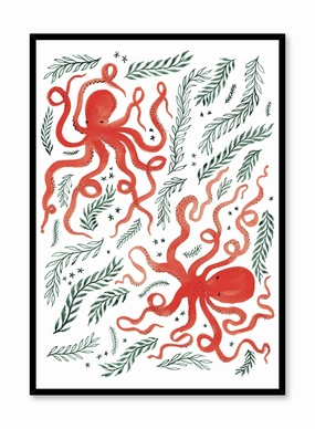 Octopus Duo, Posterpop culture themed posters
