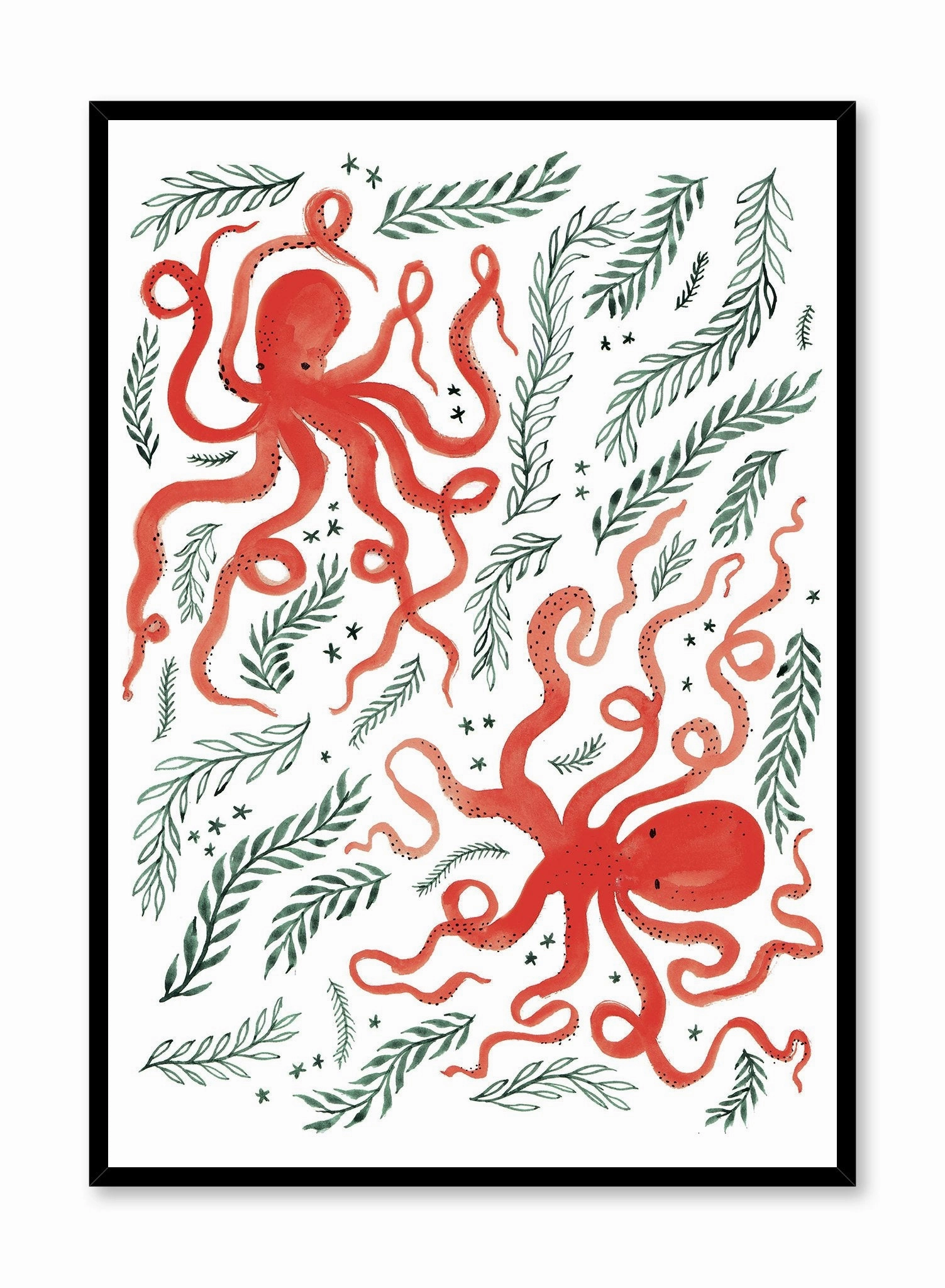 Octopus Duo, Posterpop culture themed posters