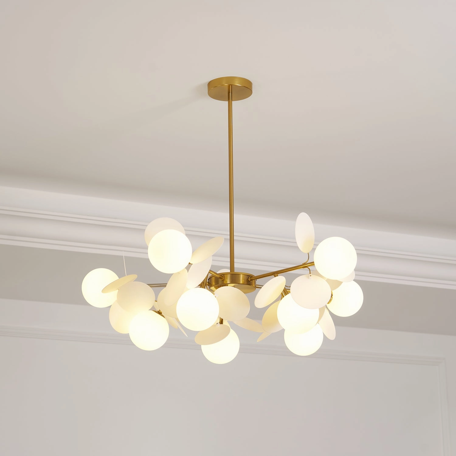 Off White Tree Chandelier