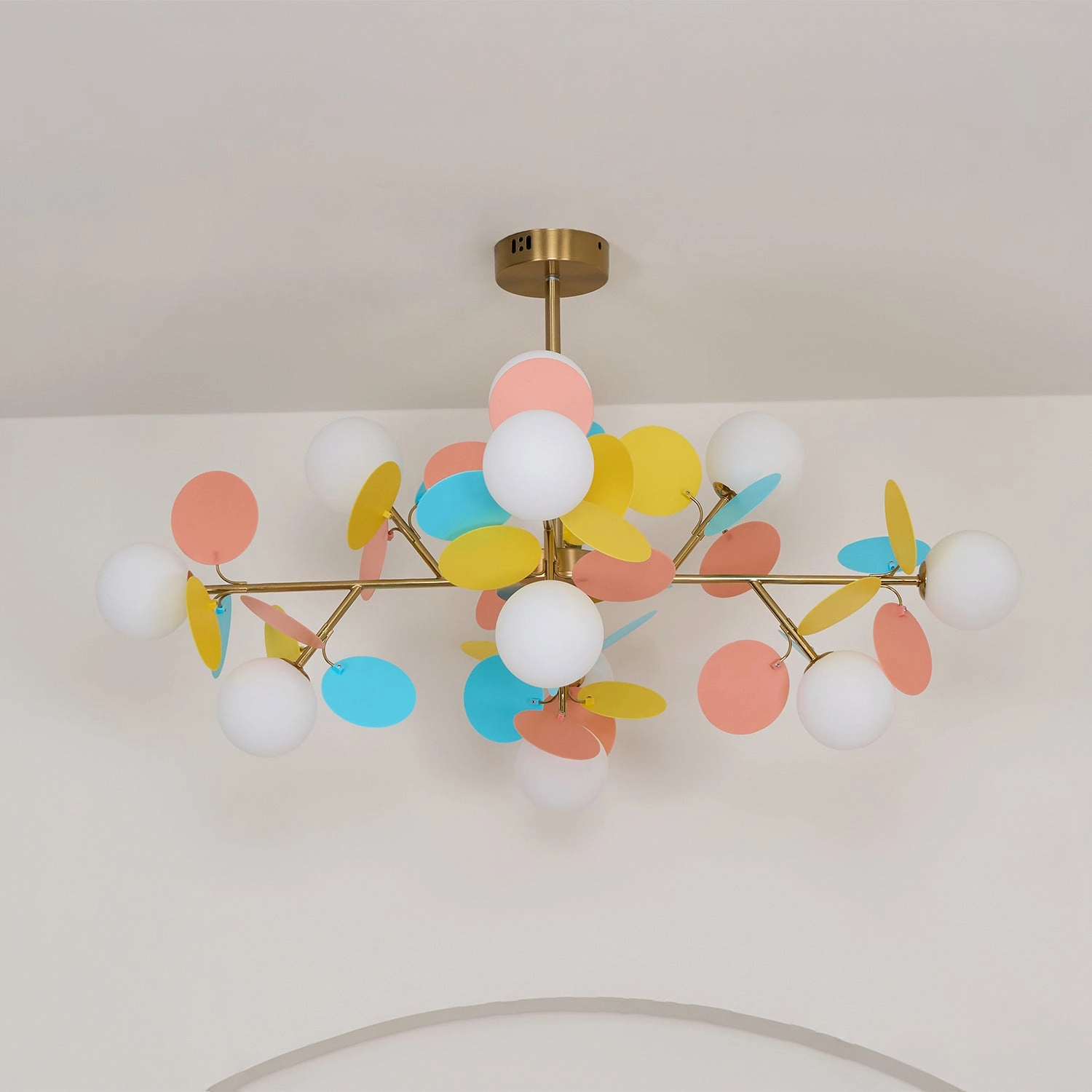 Off White Tree Chandelier