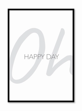 Oh Happy Day, Posterpop culture themed posters