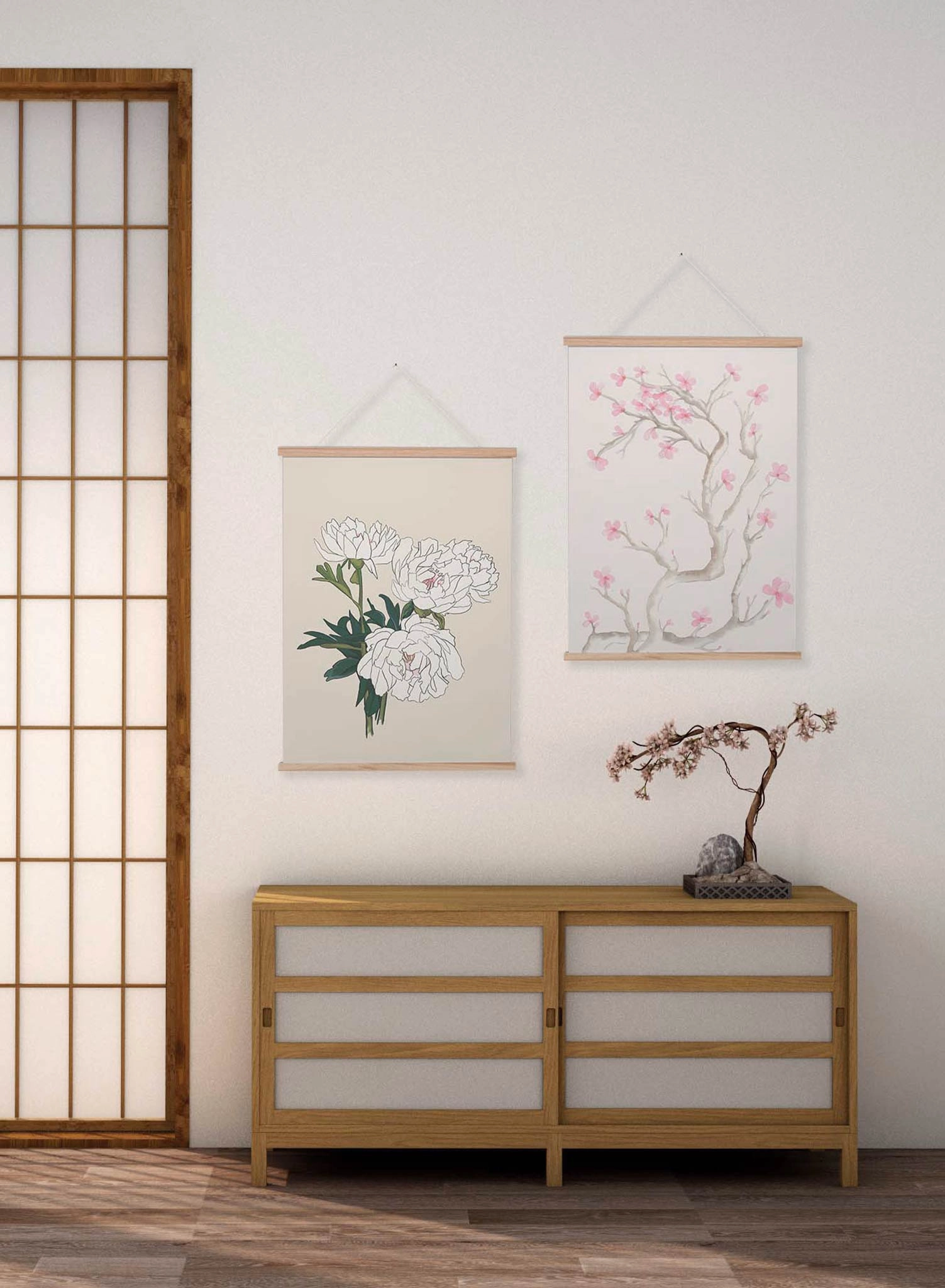 Old-Fashioned Flowers, Poster