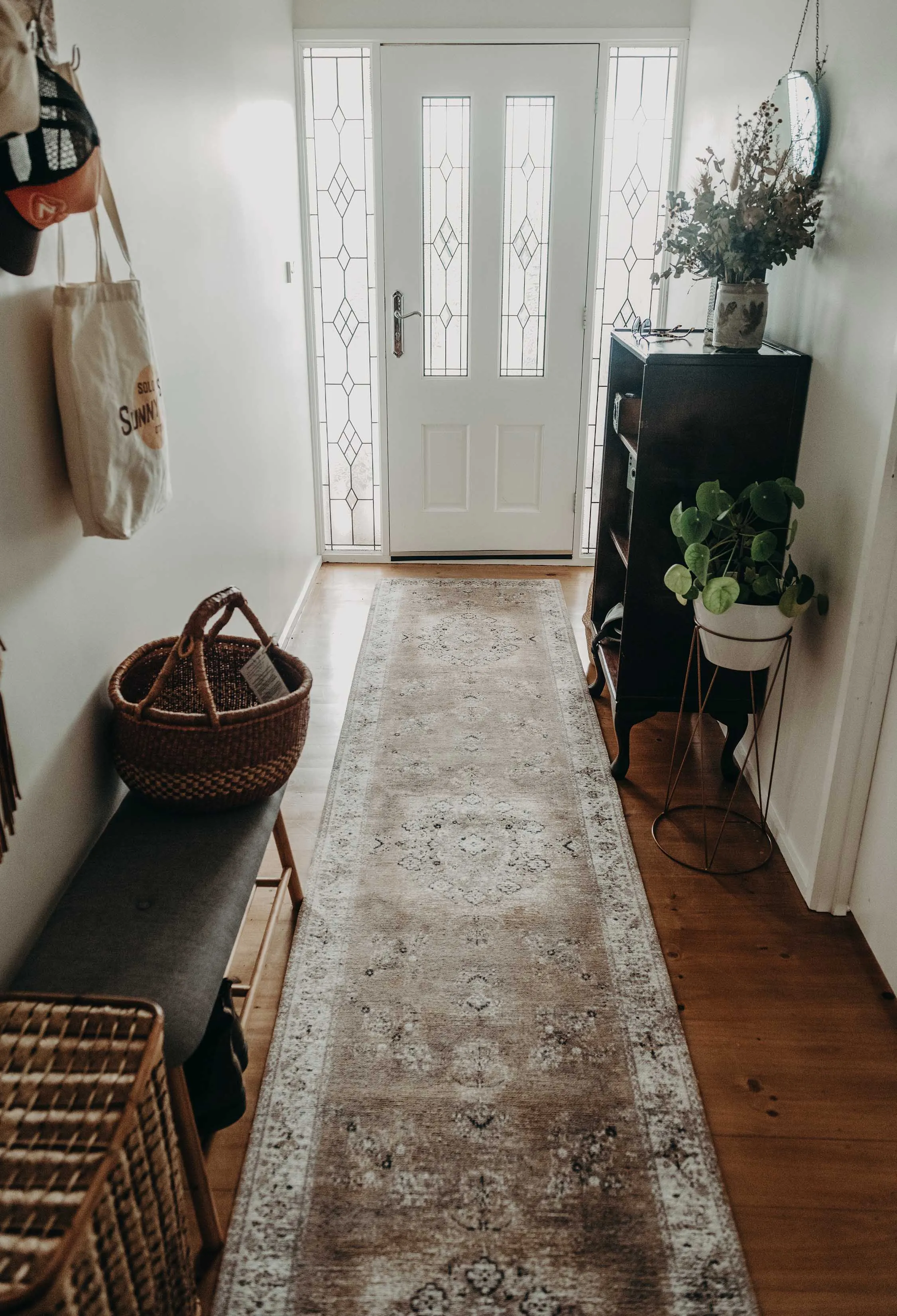 Olive Caramel Brown Traditional Medallion Runner Rug *NO RETURNS UNLESS FAULTY