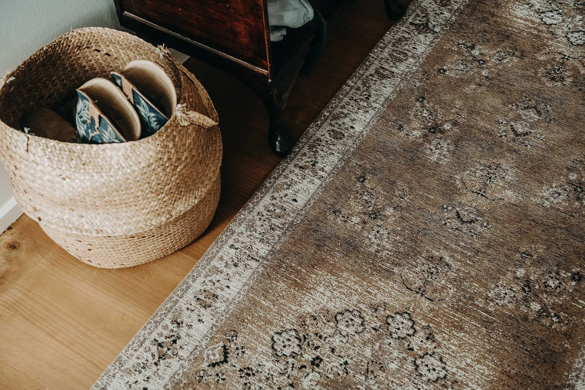 Olive Caramel Brown Traditional Medallion Runner Rug *NO RETURNS UNLESS FAULTY