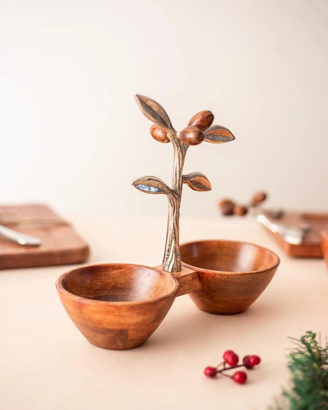 Olive Condiment Server