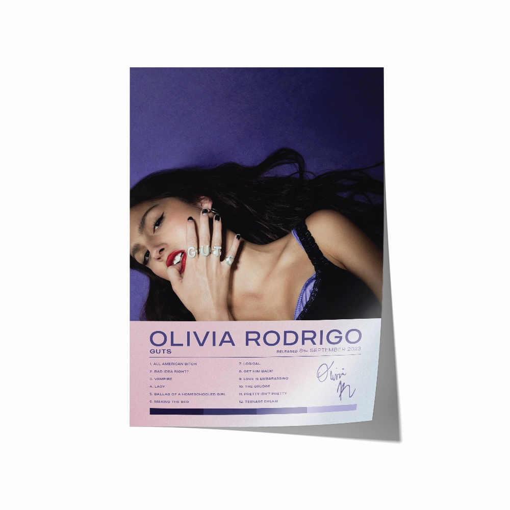 Olivia Rodrigo Guts Album Art