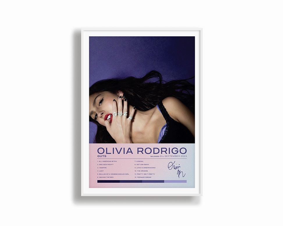 Olivia Rodrigo Guts Album Art