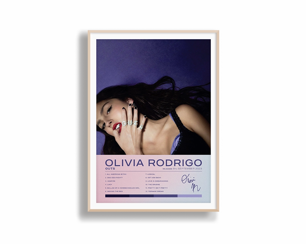 Olivia Rodrigo Guts Album Art