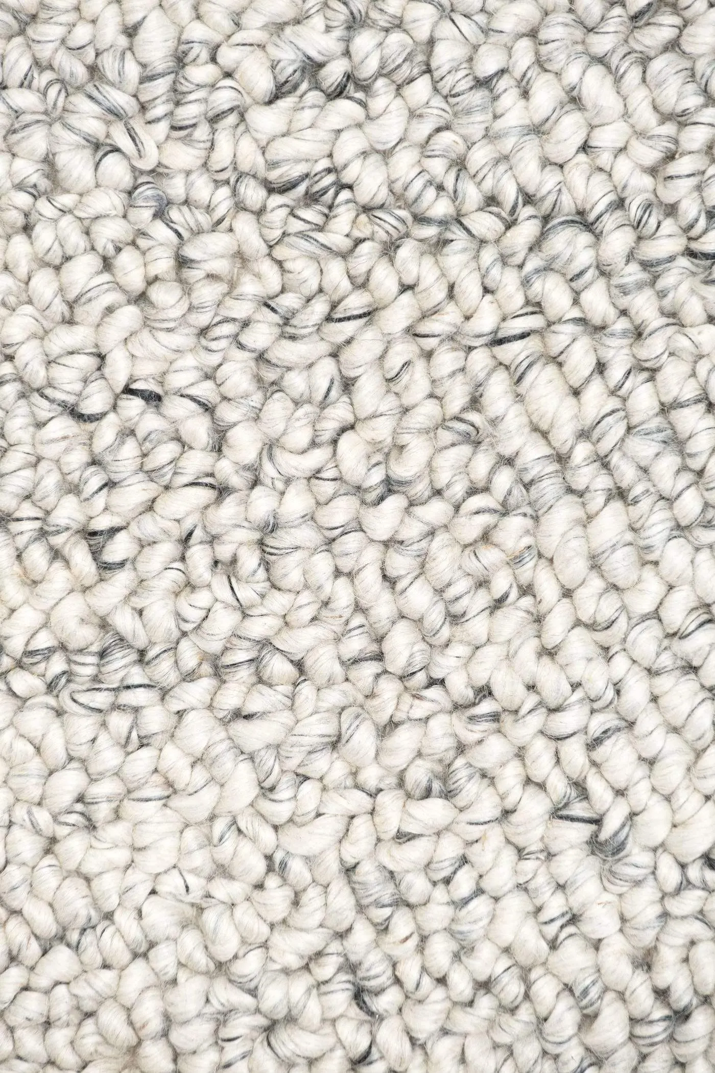 Ollie Grey and Ivory Marble Looped Rug *NO RETURNS UNLESS FAULTY