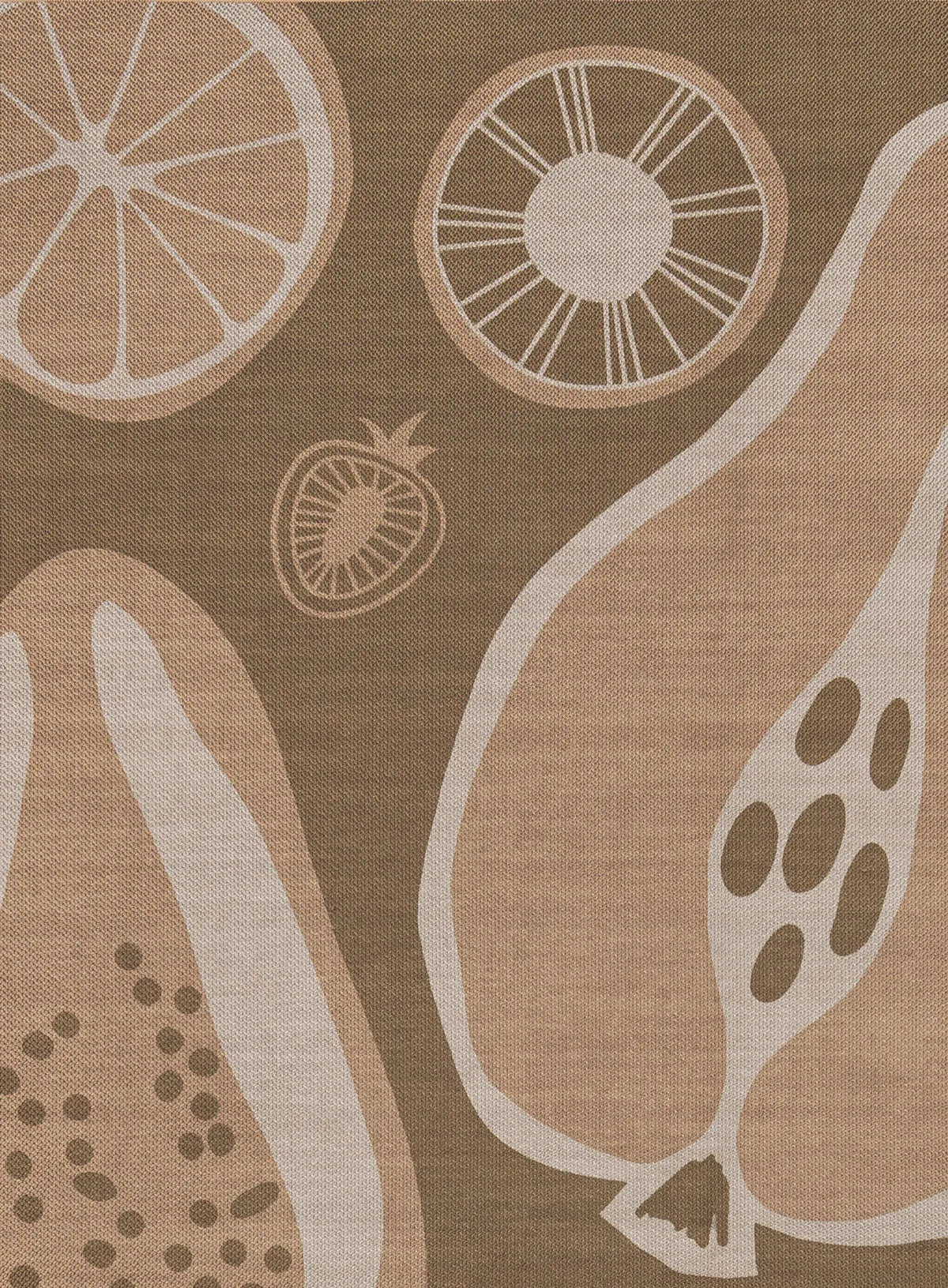Olwen Brown Graphic Indoor Outdoor Washable Rug *NO RETURNS UNLESS FAULTY