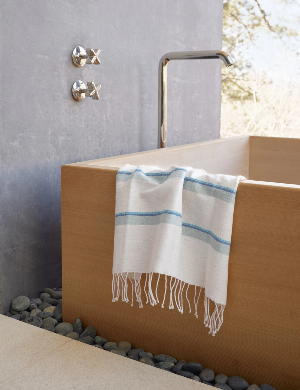 Omo Hand Towel by Bol Road Textiles