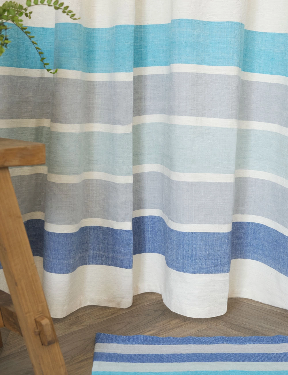 Omo Shower Curtain by Bol Road Textiles