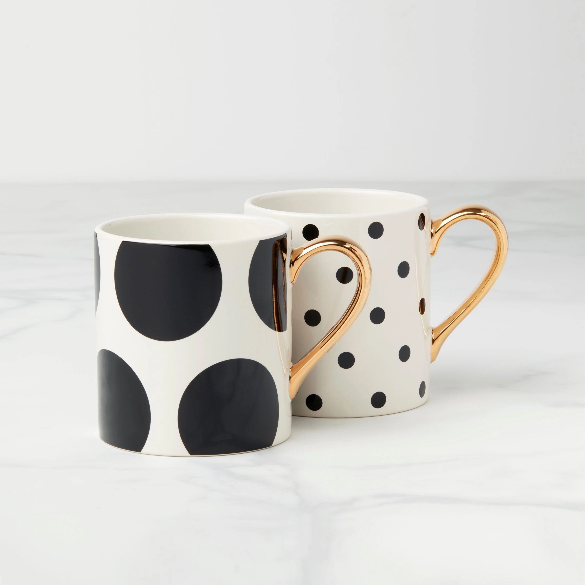 On The Dot Assorted Mugs - Set of 2