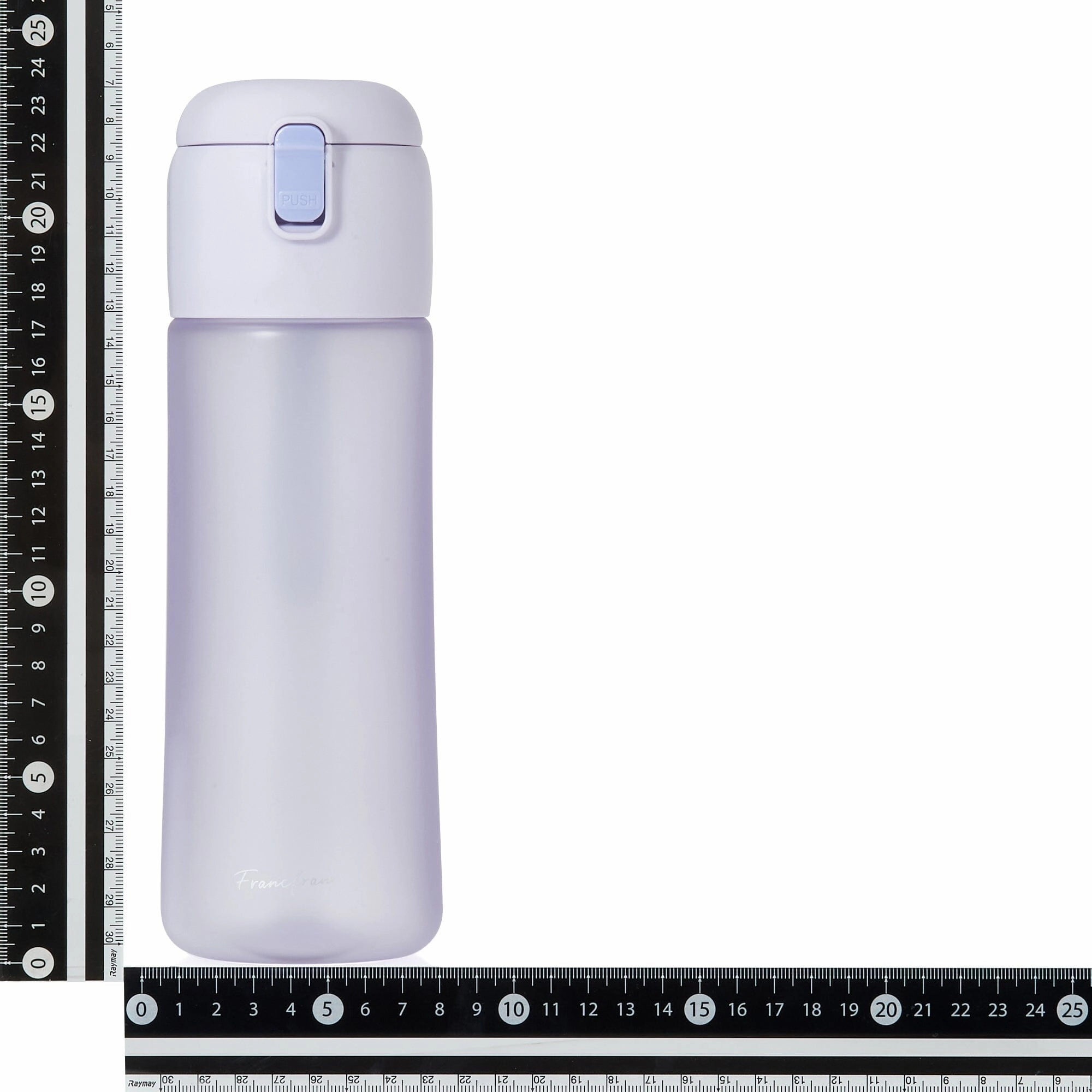 One-Touch Clear Bottle Purple