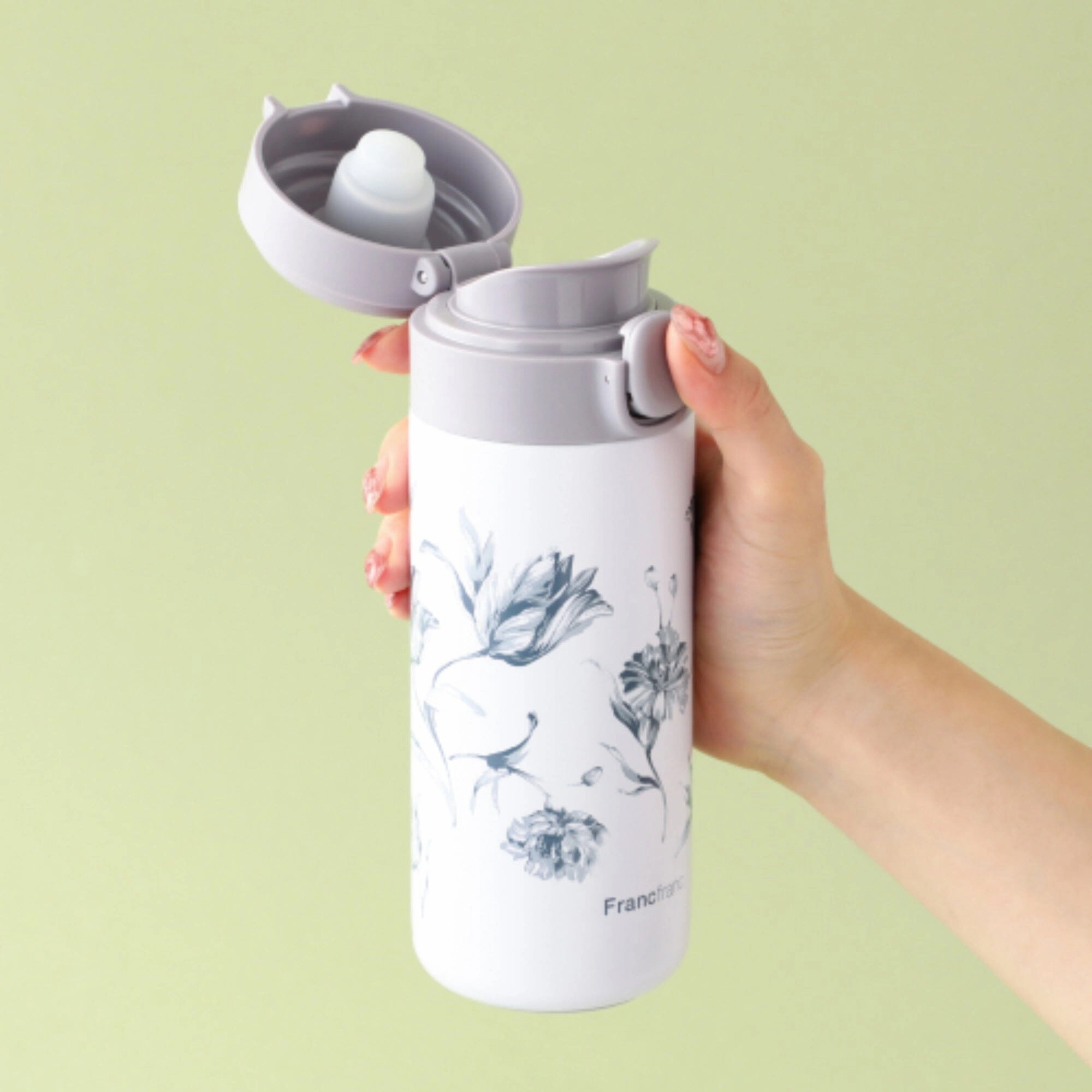 One Touch Stainless Steel Bottle 350Ml Liliaglass cups ,personalized mugs 
