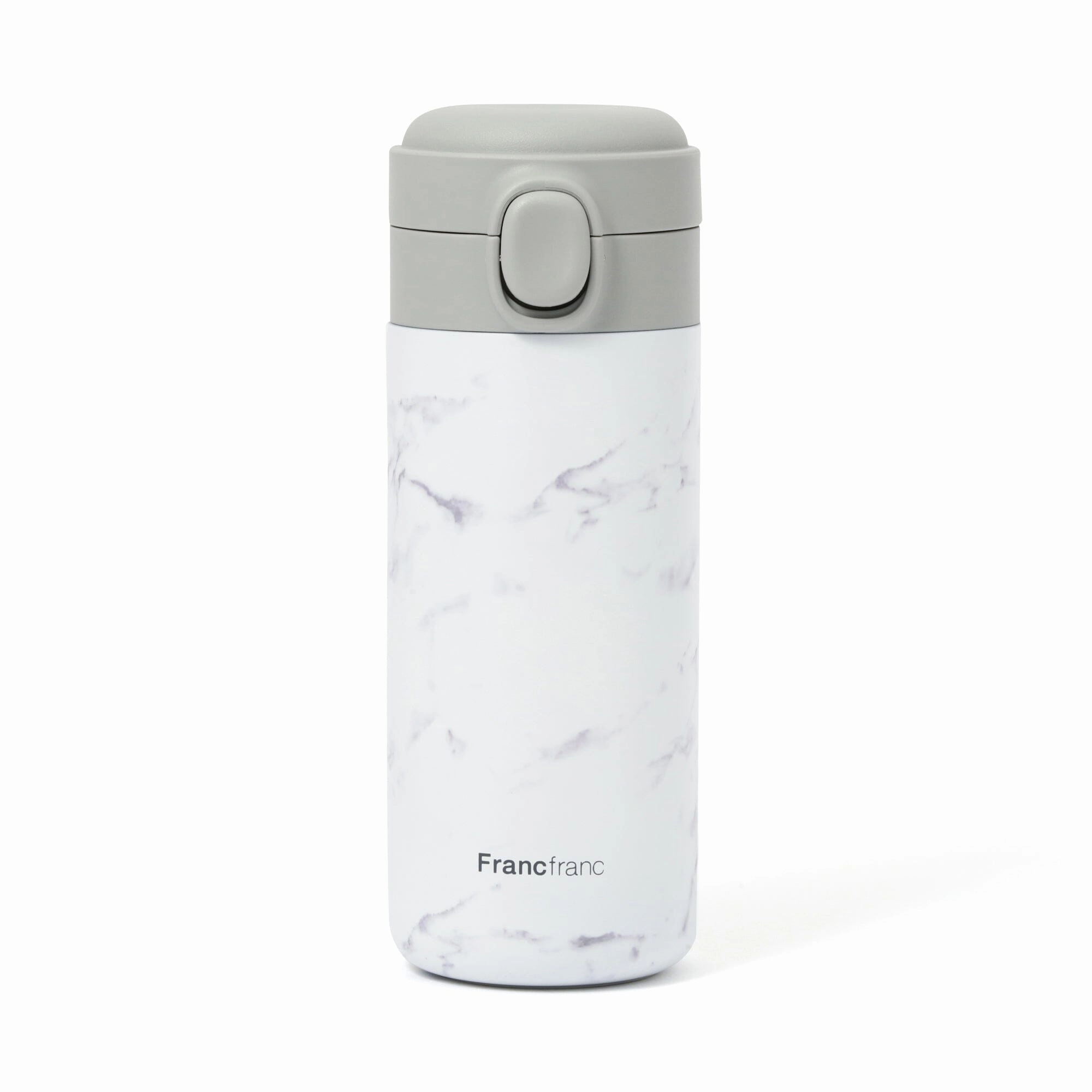 One-Touch Stainless Steel Bottle 350Ml Marble Whiteglass cups ,personalized mugs 