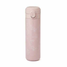 One Touch Stainless Steel Bottle 480Ml Chic Flowerglass cups ,personalized mugs 
