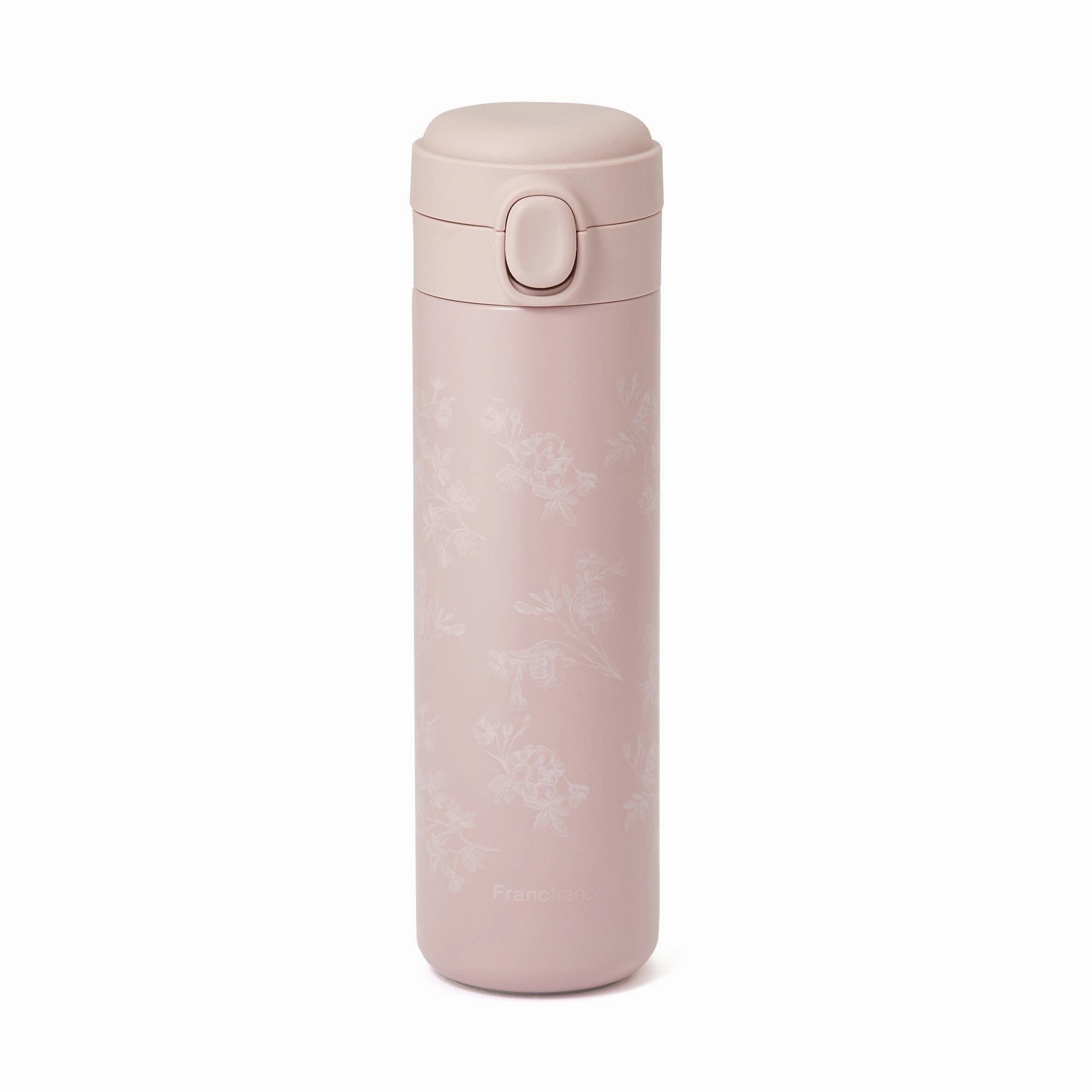 One Touch Stainless Steel Bottle 480Ml Chic Flowerglass cups ,personalized mugs 