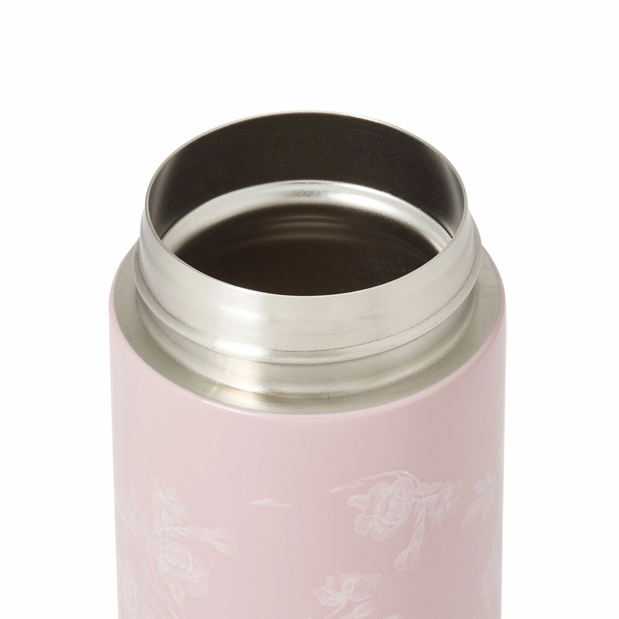 One Touch Stainless Steel Bottle 480Ml Chic Flower