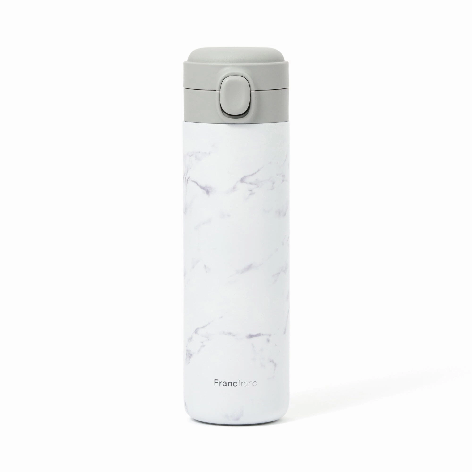 One-Touch Stainless Steel Bottle 480Ml Marble Whiteglass cups ,personalized mugs 