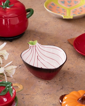 Onion Serving Bowl - Mediummodern kitchen decor ,kitchen dinner set ,dinnerware 