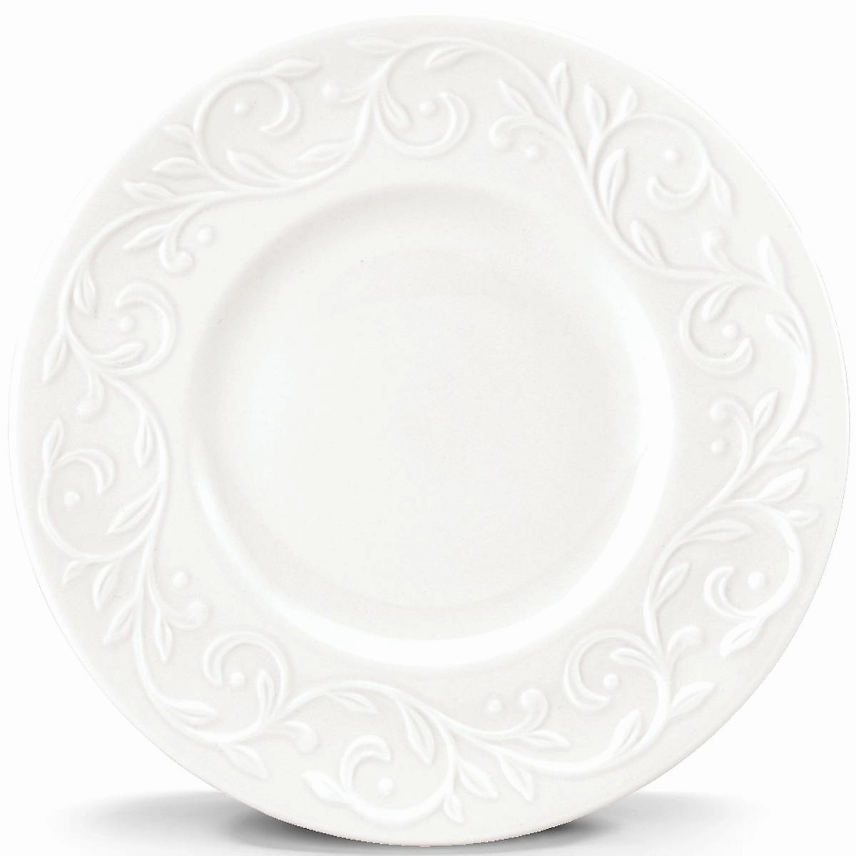 Opal Innocence Carved 4-Piece Plate Set
