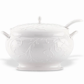 Opal Innocence Carved Soup Tureen Setafternoon tea dessert tray