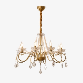 Opulent Pearl Crystal Chandelierrustic chandelier,bedroom chandelier 