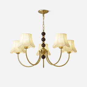 Orchid Fabric Chandelierrustic chandelier,bedroom chandelier 