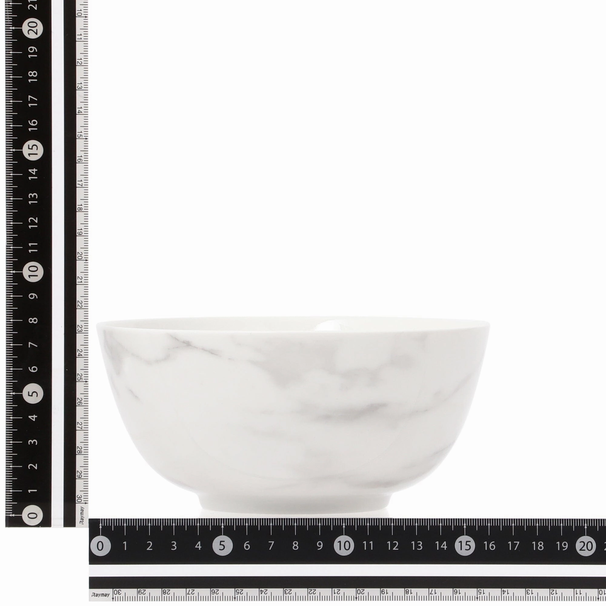 Ordi Marble Simple Meal 3-Piece Tableware Set Grey