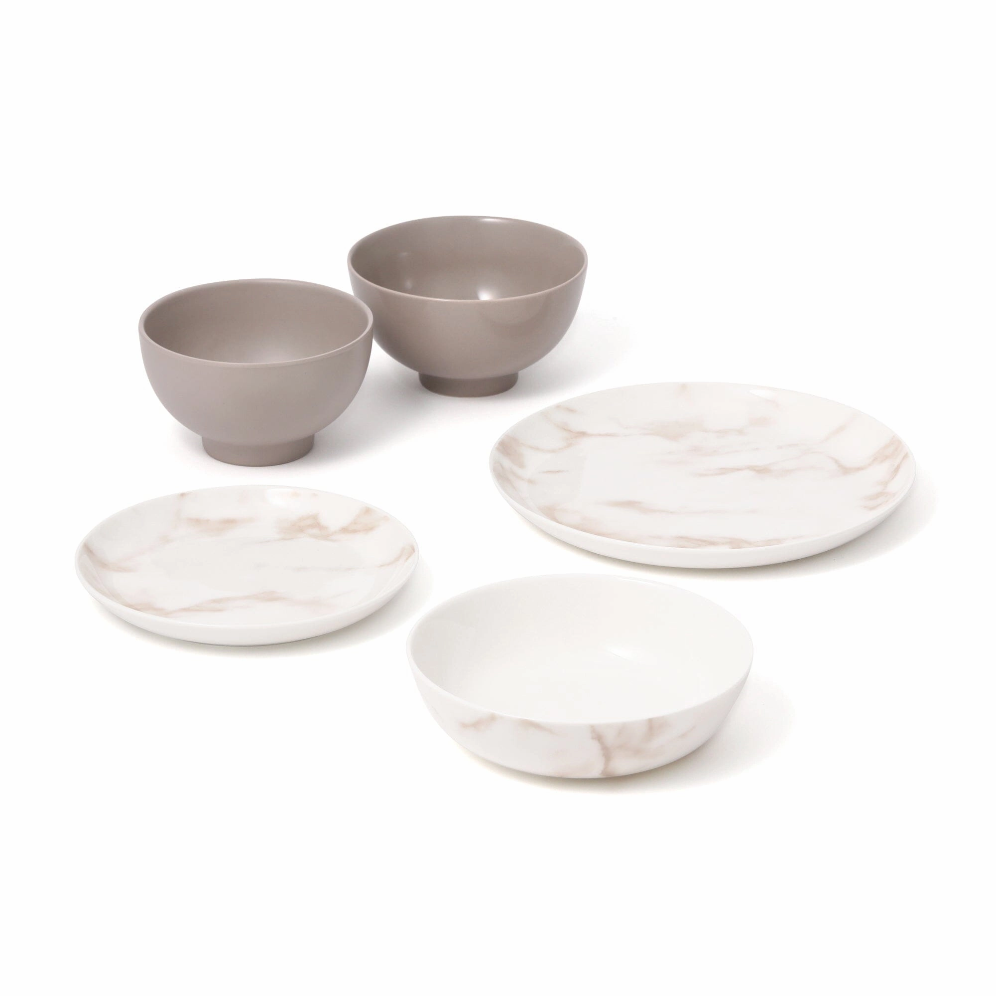 Ordi Marble Starter 5P Set  Beige