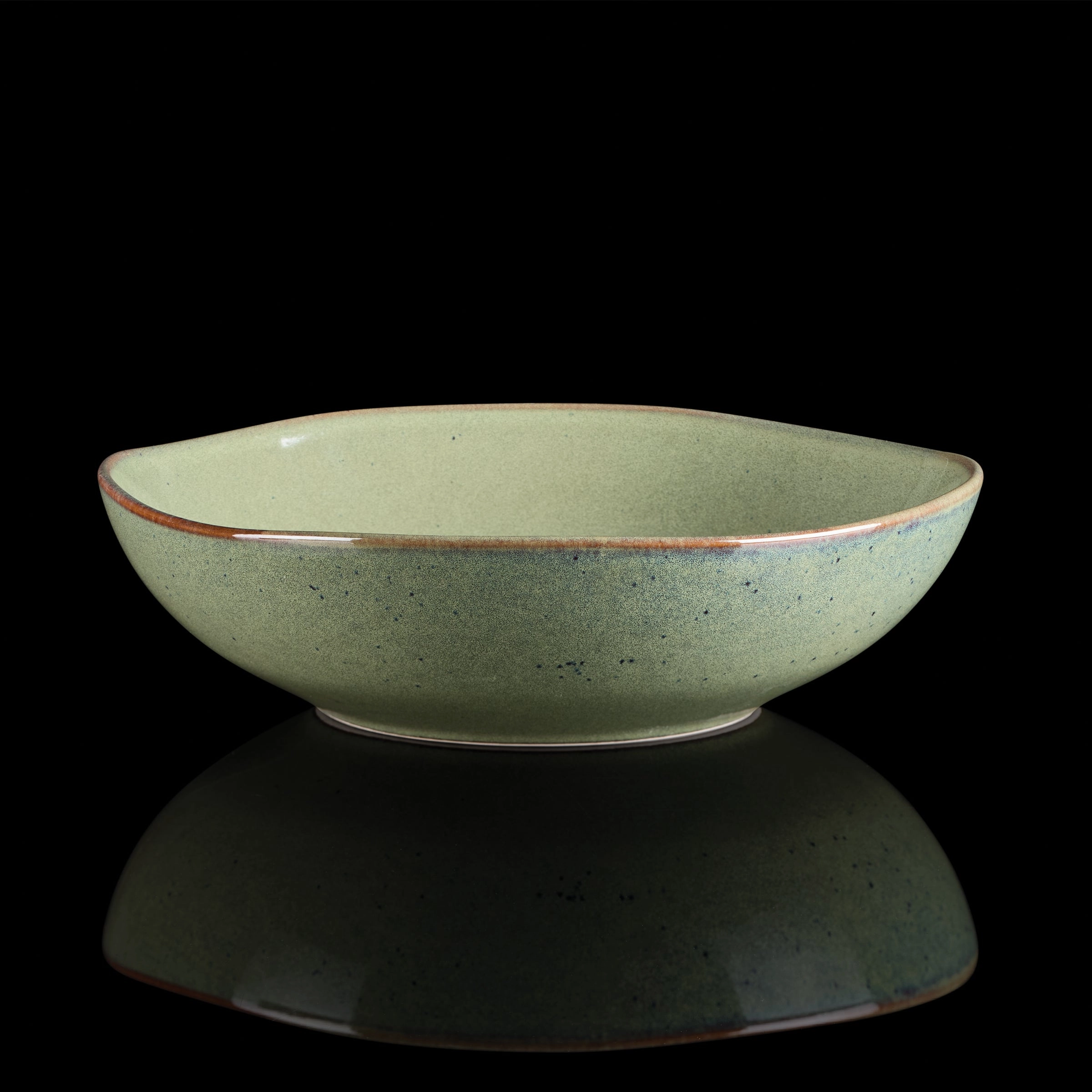 Organic Shades Green 2-Piece Serving Set