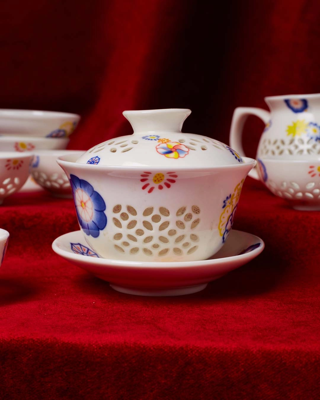 Oriental Ceremonial Tea Set